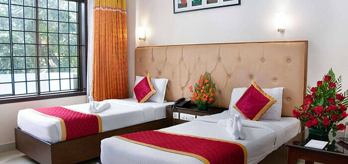 Double Cot AC Room in Hotel Sahana Castle - Best Hotel