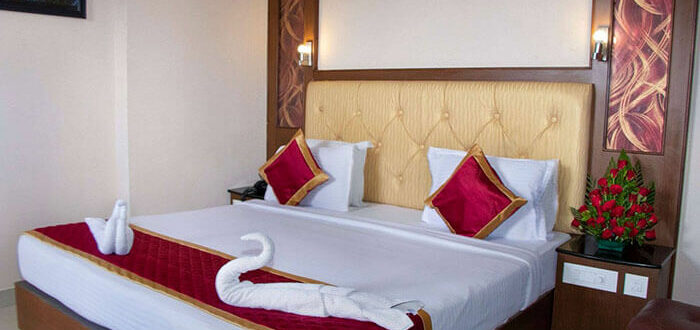 Double bed spacious AC room in Nagercoil