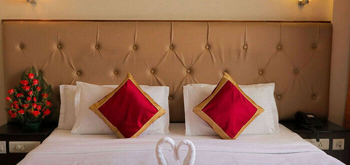 double bed spacious room at Hotel Sahana Castle Nagerc
