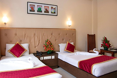 double cot AC Rooms in Nagercoil Hotels